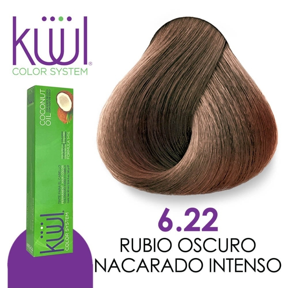 Kuul 6.22 Rubio Oscuro Nacarado Intenso - Dark Pearly Blonde